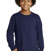 Youth Dri Power &#174; Active 50/50 Cotton/Poly Long Sleeve T Shirt
